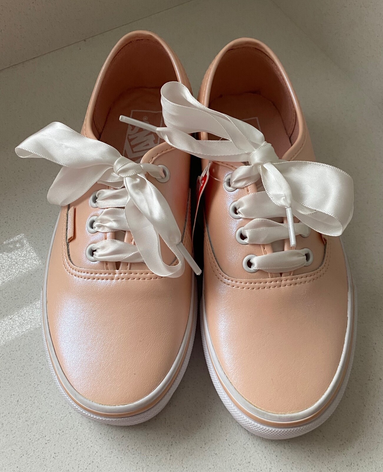 vans authentic rose gold