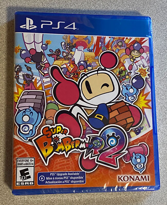 Super Bomberman R 2 PS4 Brand New Sealed Konami 20352-CS 2108560 083717203520