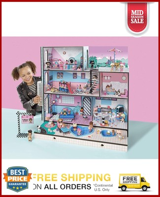 lol doll house moving truck