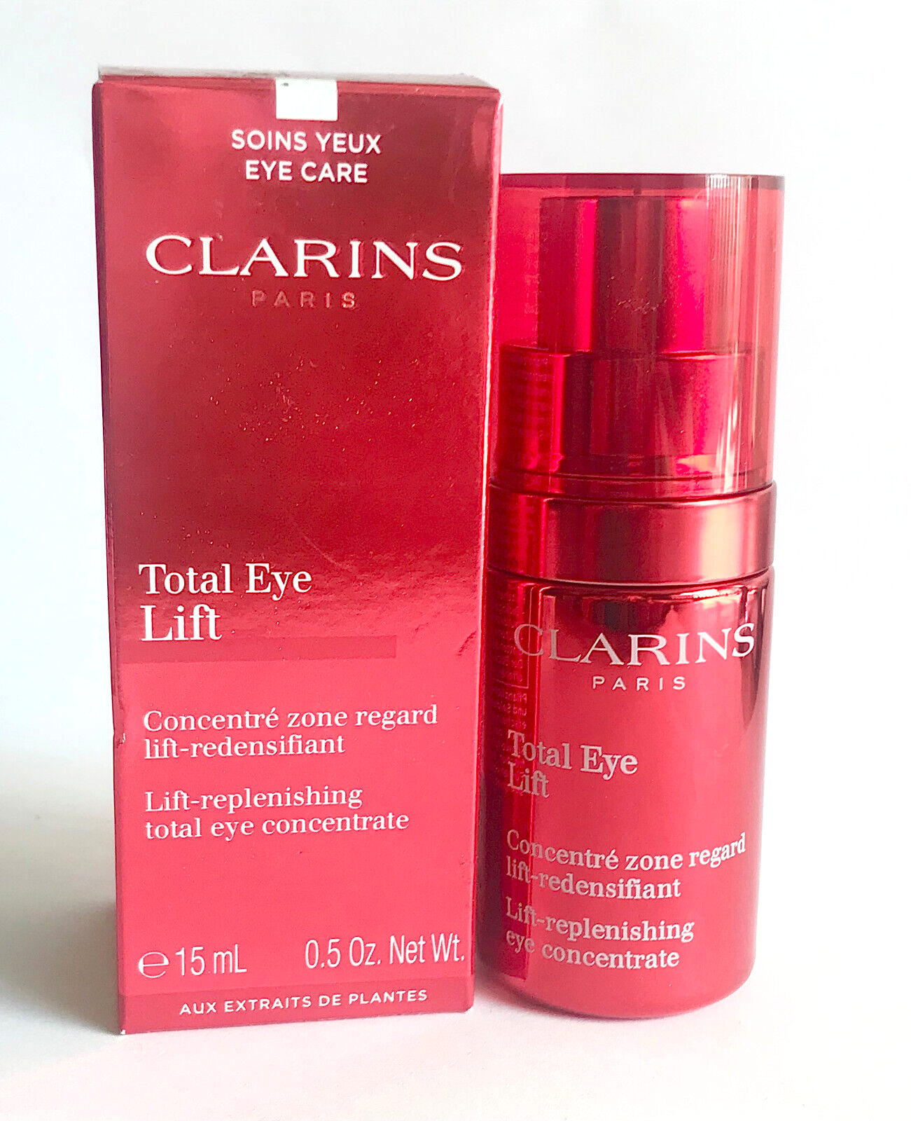 Clarins Total Eye Lift Replenishing Concentrate Extra Firming Day Night Serum