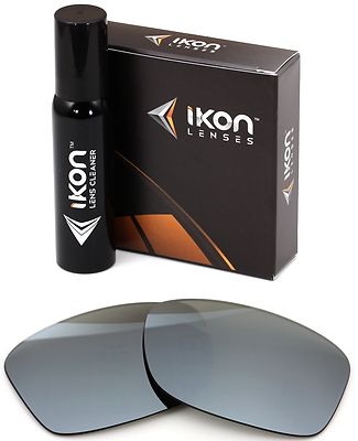 Polarized IKON Iridium Replacement Lenses Oakley Jupiter Squared Silver Mirror