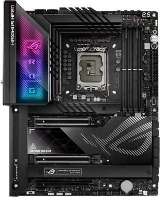 ASUS - ROG MAXIMUS Z790 HERO (Socket LGA 1700) Intel Z790 ATX DDR5 Wi-Fi 6E M...