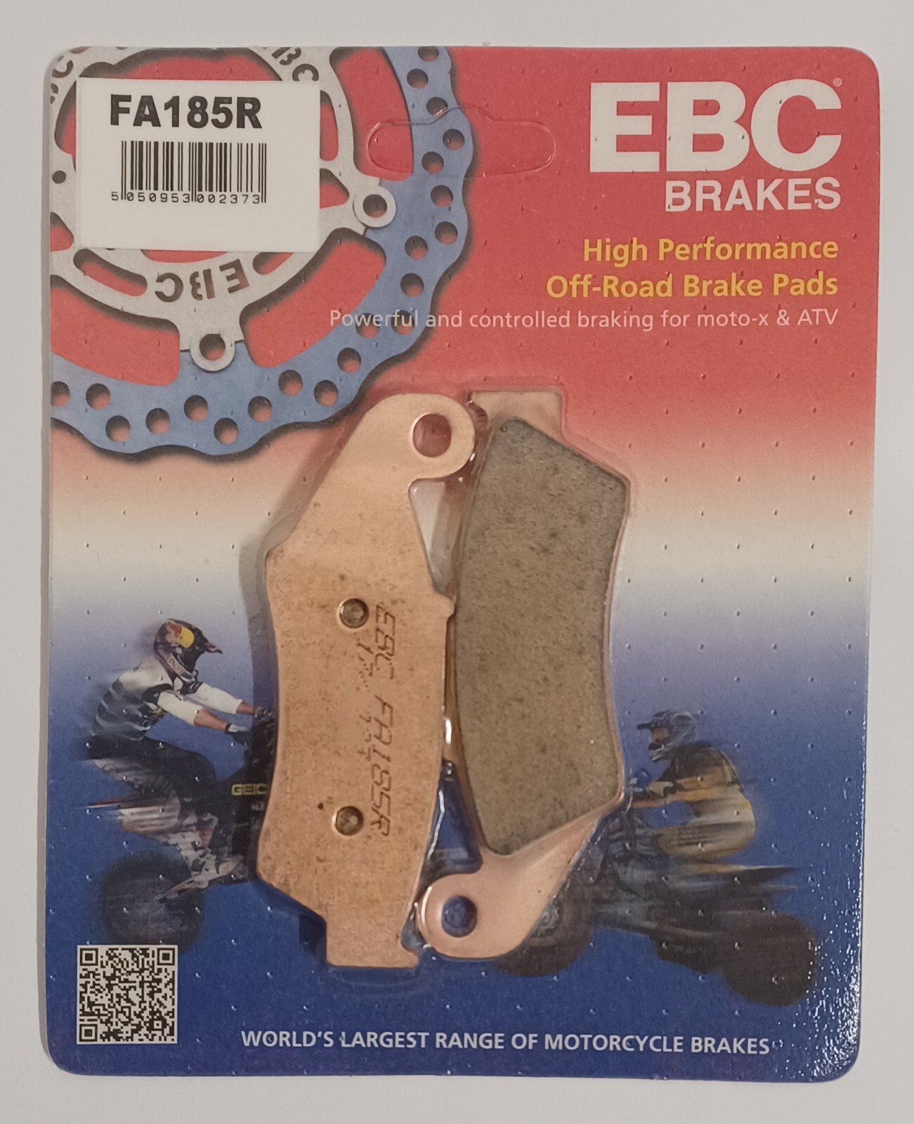 EBC Carbon TT FRONT Disc Brake Pads (1 Set) Fits SUZUKI RM250 (1987 To 1995