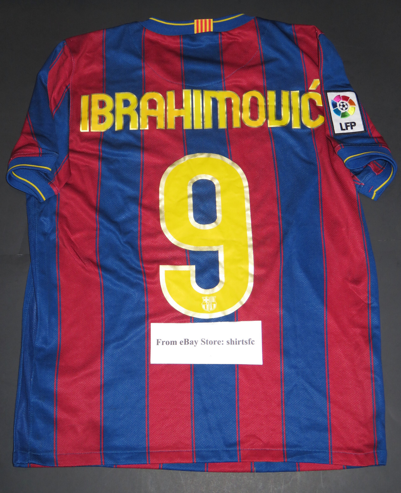 FC Barcelona Ibrahimović 9番シャツ FC Barcelona Ibrahimović 9番シャツ 040625556227-