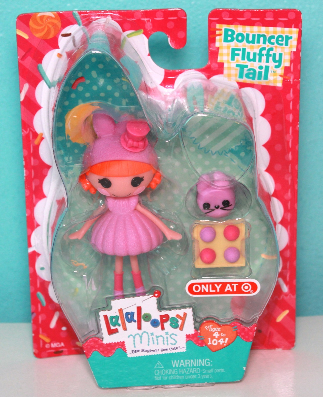 ??NEW 2 Lalaloopsy Minis EASTER Set Bouncer Fluffy Tail May Little Spring Lot??