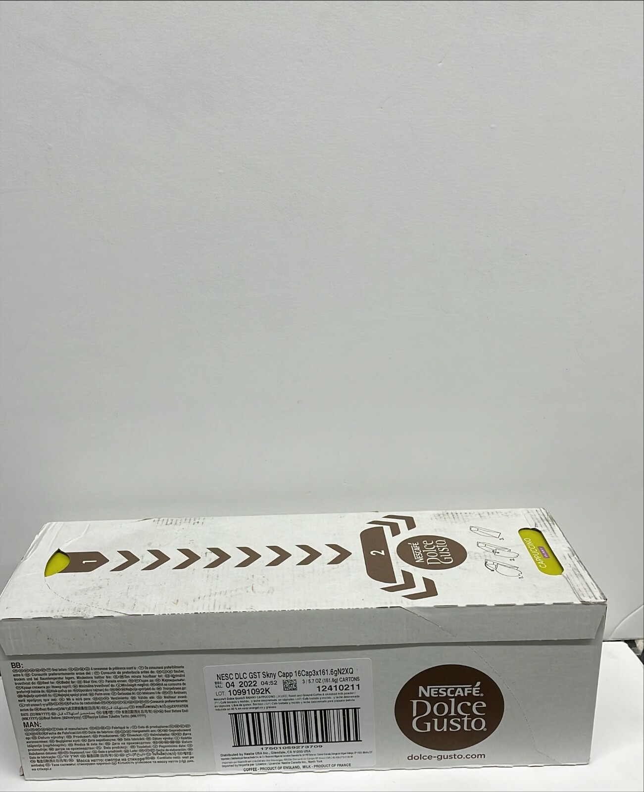 Nescafe Dolce Gusto Pods, Skinny 