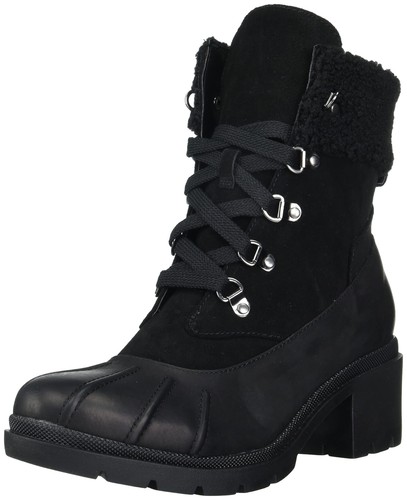 

Женские модные ботинки Blondo из черного нубука, США 6, Black