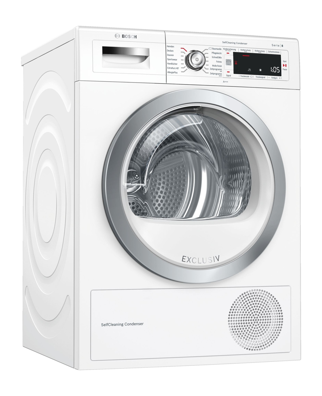 Wärmepumpentrockner für Wäsche