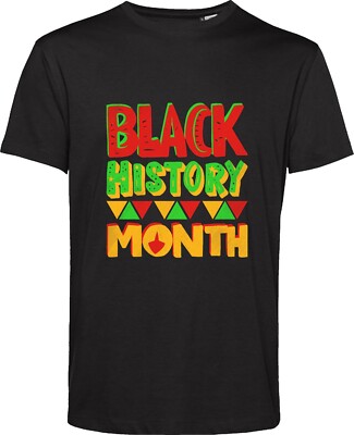 Black History Month T Shirt African-American History Month Awareness Gift Top