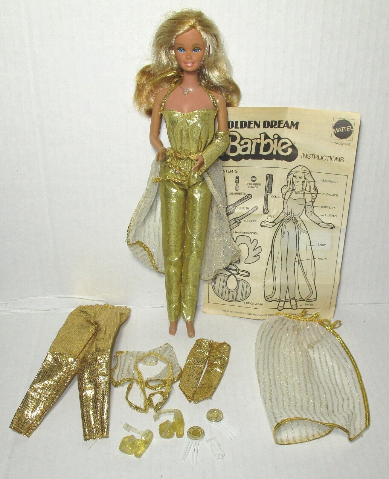 Vtg Golden Dream Barbie ( Doll ) Superstar Vtg Golden Dream Barbie ( Doll ) Superstar