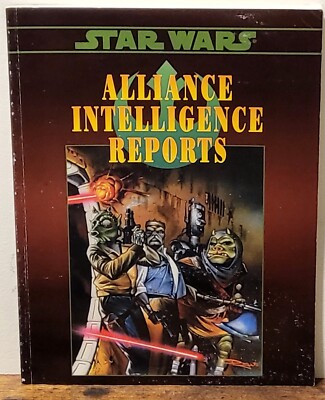 Star Wars RPG ALLIANCE INTELLIGENCE REPORTS West End Games Soft Cover 40109
