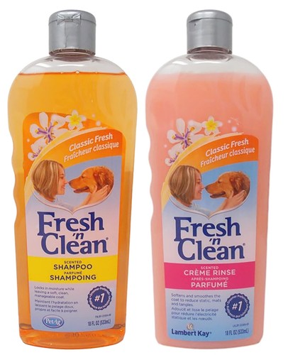 Fresh ’n Clean Scented Shampoo, Scented Creme Rinse Condit