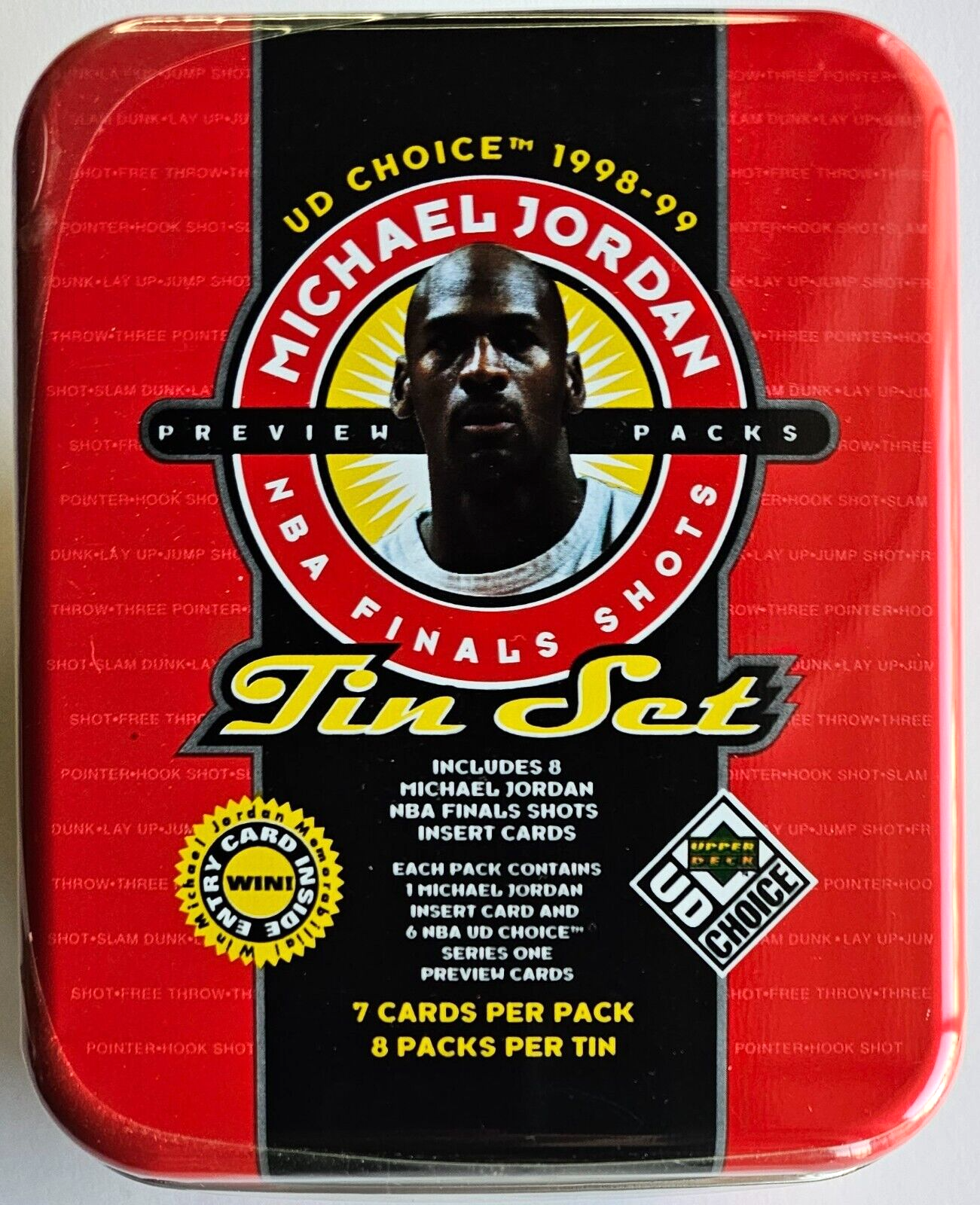 Michael Jordan Final's Shots Tin Upper Deck Factory Sealed