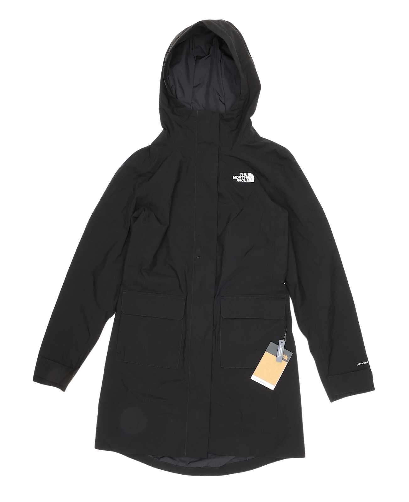 The North Face L132509 Womens Black City Breeze Waterproof The North Face L132509 Womens Black City Breeze Waterproof