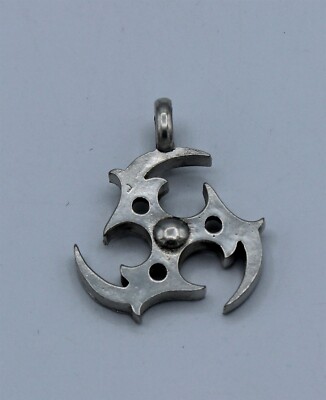 Rangi Tribal Pendant Vintage 2002 Alchemy Spirit English Pewter