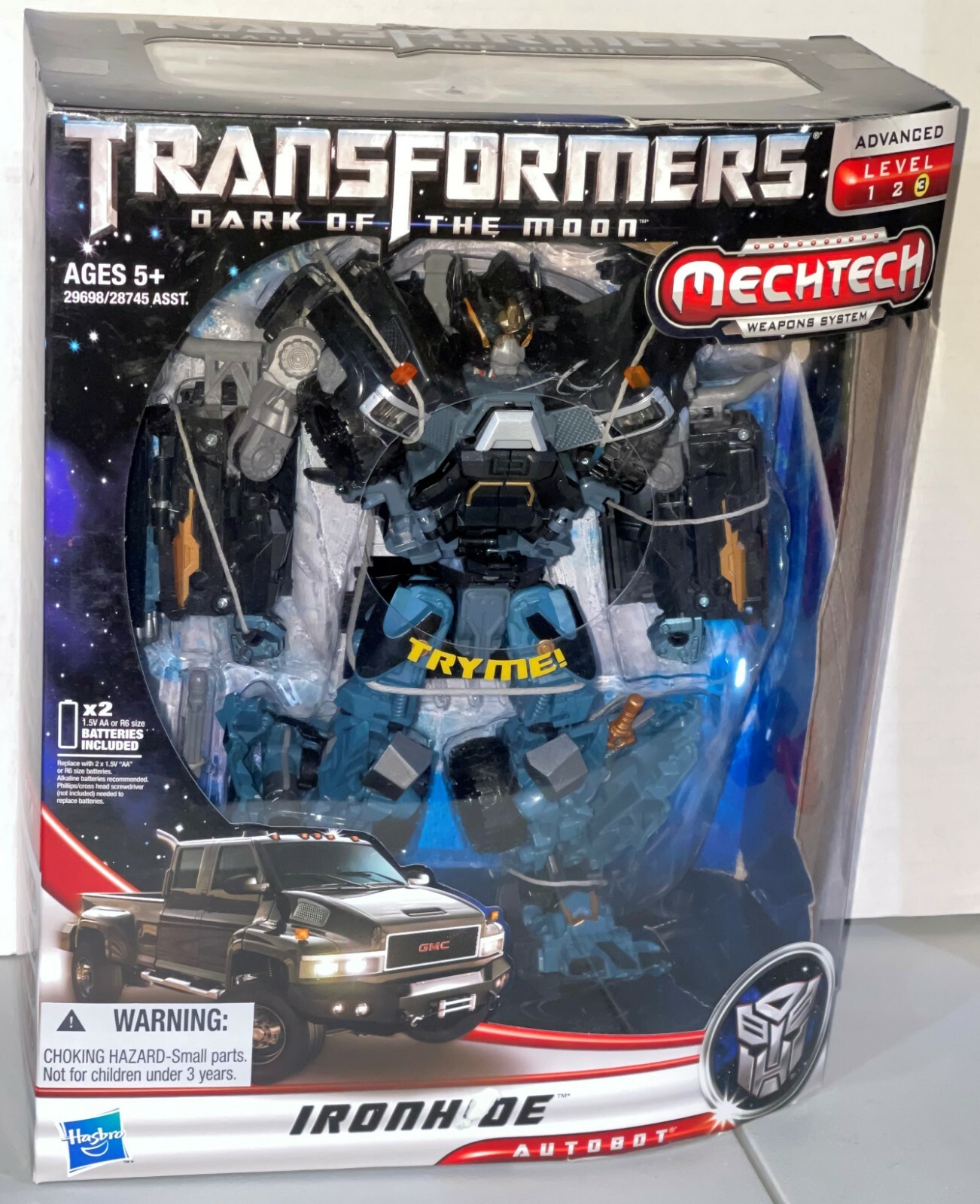 Transformers Dark of the Moon Movie Leader Class IronHide Action Figure