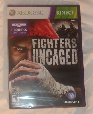 FUN VIDEO GAME FOR XBOX 360 ''FIGHTERS UNCAGED'' NEW STILL SEALED