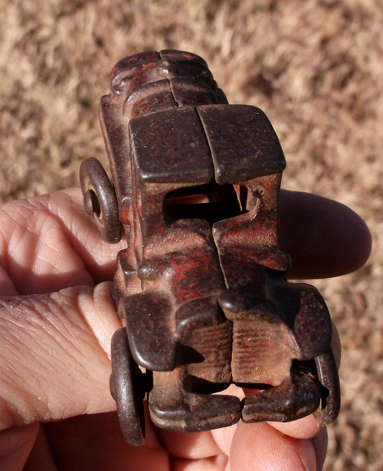 AC Williams 1920's Cast Iron Gasoline Truck, Original