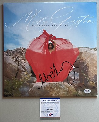 Mickey Guyton Signed Autographed Remember Her Name Vinyl Album PSA/DNA