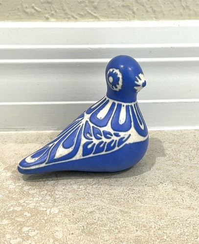 PABLO ZABAL パブロザバル 鳥 孔雀 ピーコック 青釉陶器 ビンテージ PABLO ZABAL パブロザバル 鳥 孔雀 ピーコック 青釉陶器 ビンテージ