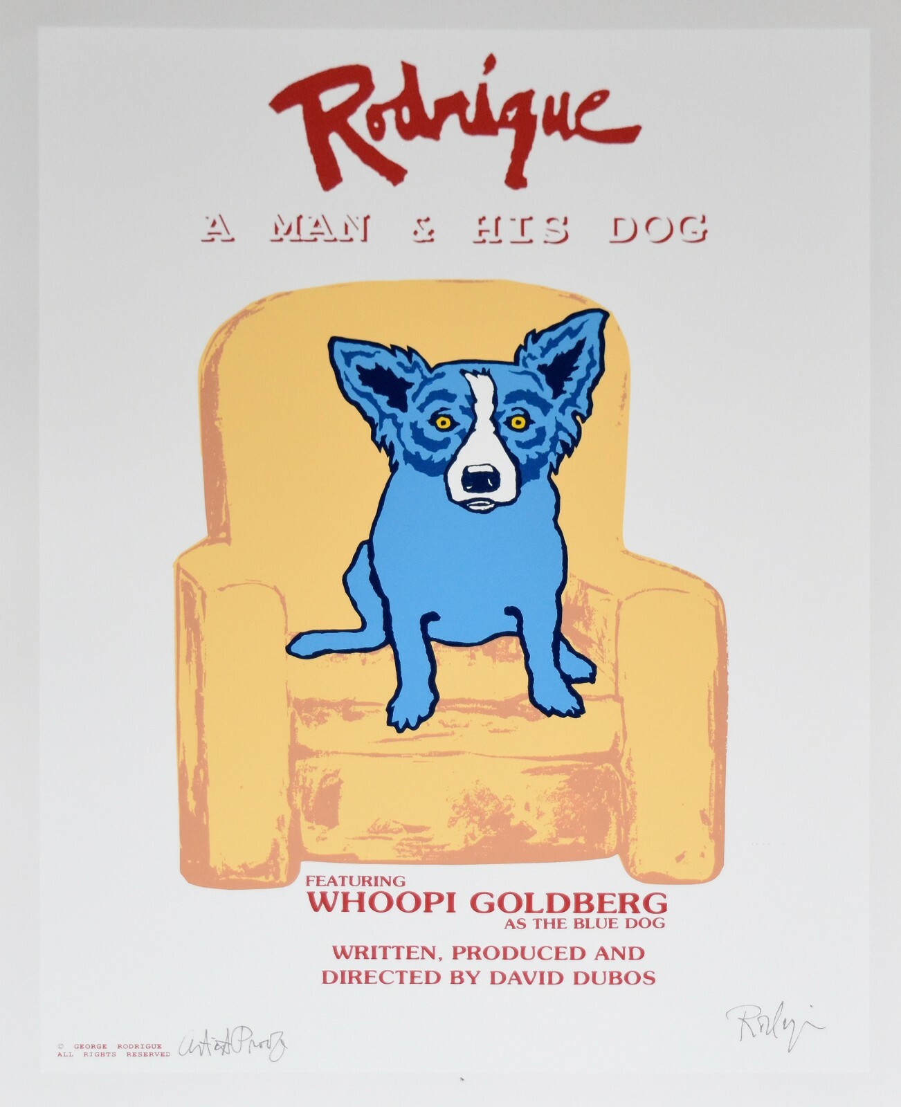 BLUE DOG MAN / GEORGE RODRIGUE [美本] Blue Dog Man: Rodrigue, George: 9781556709760: Amazon.com: Books