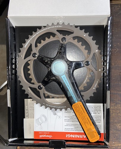 Campagnolo Athena カーボンクランク 165mm 50/34T CAMPAGNOLO 2015 ATHENA CARBON POWERTORQUE CRANKSET