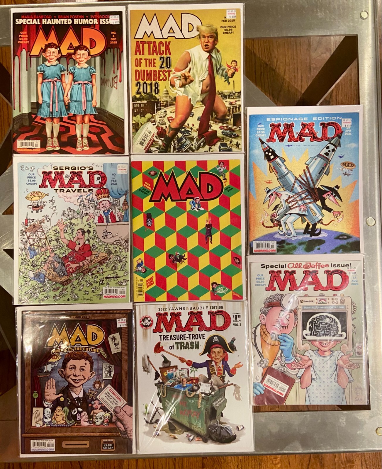 Mad Magazine Complete Set From Lot Of Rare Issues & Special Mad Magazine Complete Set From Lot Of Rare Issues & Special
