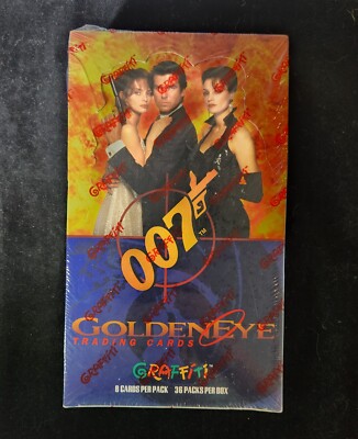 Bond 007 Goldeneye Trading Cards - Sealed Box - Grafiti