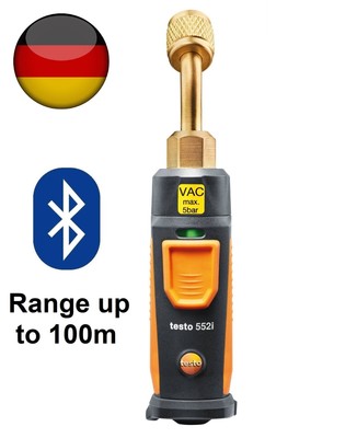 Testo 552i - 0564 2552 01 App-controlled wireless vacuum probe (Made in DE)