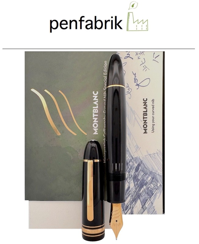 MONTBLANC　MEISTERSTUCK No.149 MONTBLANC Meisterstuck 149 Calligraphy Curved NIB - Fountain Pen