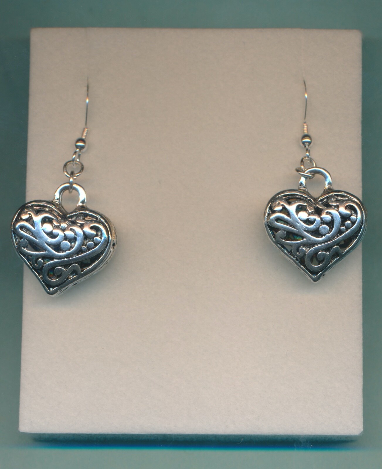 Brighton "Contempo Heart" Earrings with Sterling Findings