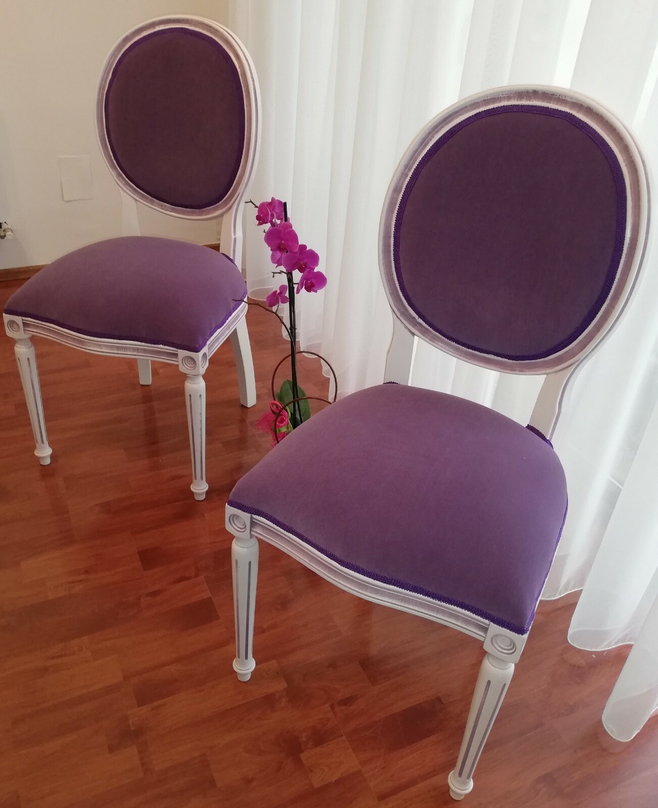 Stuhl Shabby Chic Holz ChippendaleCocktail Stühle