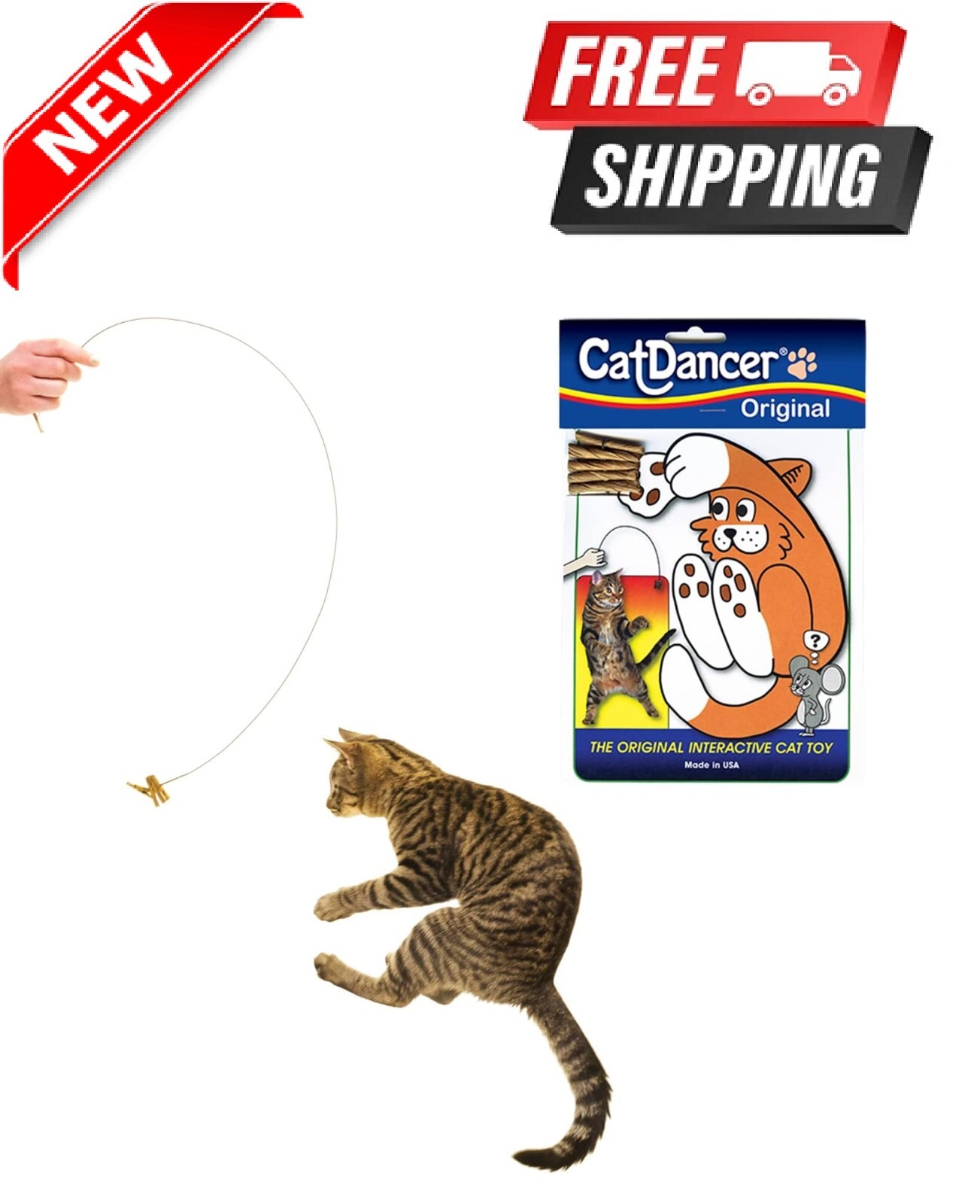 Cat Dancer 101 Cat Dancer Interactive Cat Toy