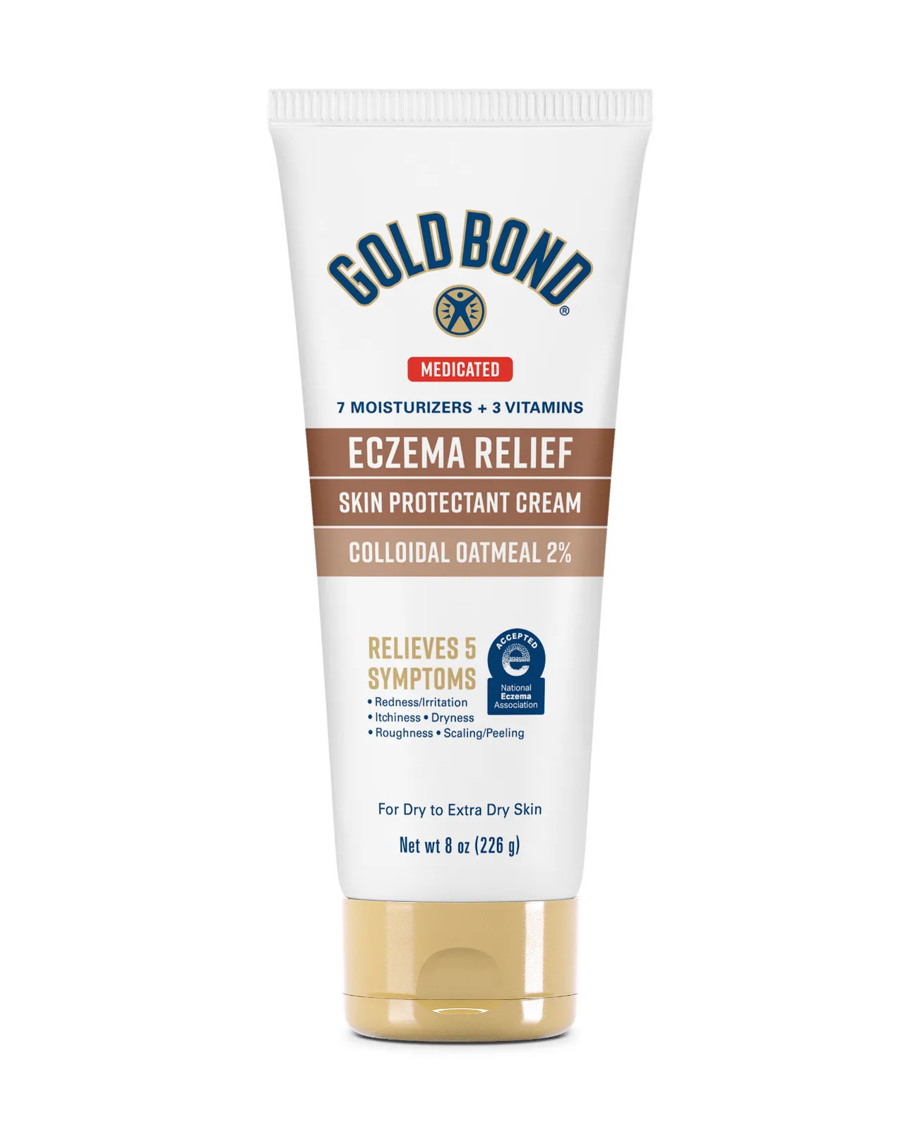 Gold Bond Ultimate Skin Protectant Eczema Relief Steroid & Fragrance Free 8oz