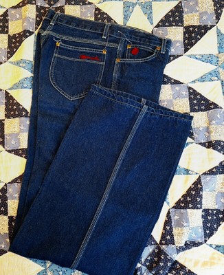 Normandee Rose Vintage 70s  High Waisted Denim Mom Jeans 13L NWOT  1 Owner
