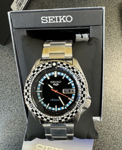 Pre-owned Seiko 5 Sports Special Edition Black Dial Automatic Men's Watch Srpk67 Japan