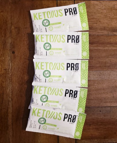 Prüvit Limited Edition Key Lime Pie flavor Keto Pro OS+ MCT • 5 Packs