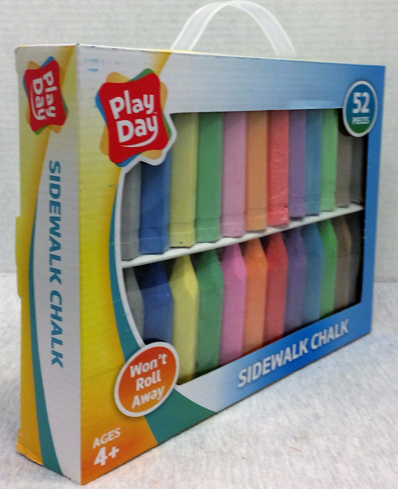Play Day Sidewalk Chalk 52 pc