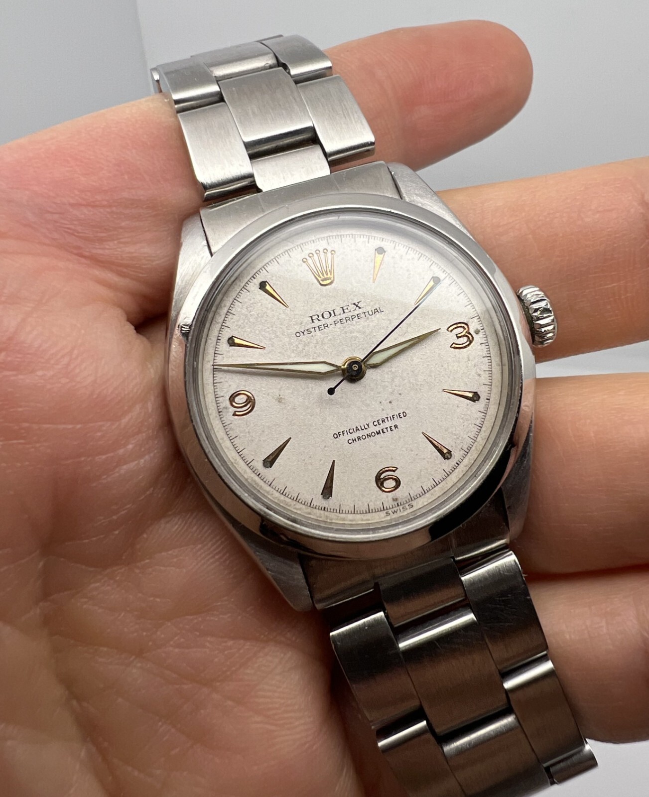 ROLEX OYSTER PERPETUAL ボックス　コマ付 ROLEX OYSTER PERPETUAL ボックス コマ付 Authentic NEW STYLE