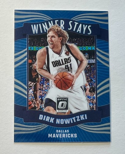 2023-24 Panini Donruss Optic Dirk Nowitzki Winner Stays #4 Dallas
