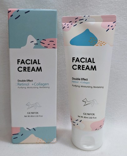 Glamfox FACIAL CREAM Retinol Collagen Double Effect Moisturizer Korean beauty