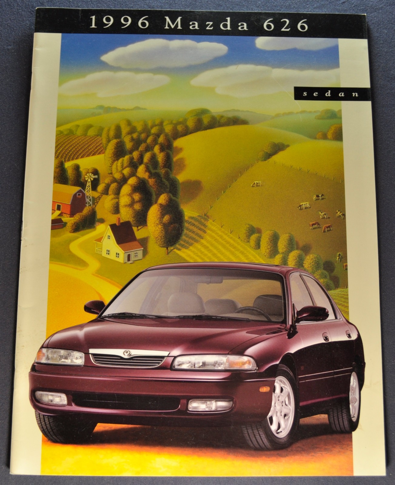 1996 Mazda 626 Sedan Catalog Sales Brochure Excellent Original 96