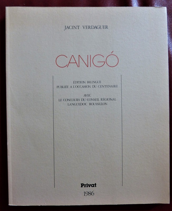 CanigÃ - Jacint Verdaguer (Edition Bilingue - Privat 1986)