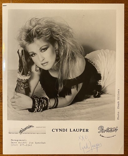 絶版　希少　Picture Life of Cyndi Lauper CYNDI LAUPER 