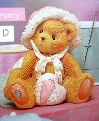 Cherished Teddies February Phoebe Be Mine 914762 Box