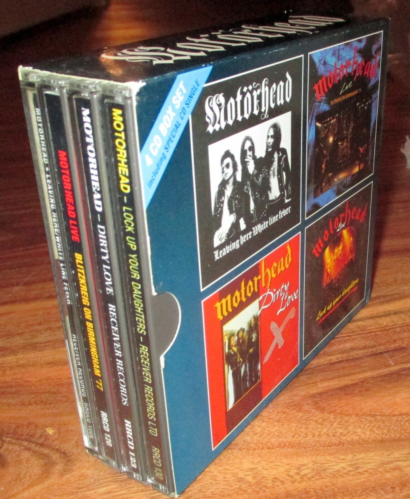 MOTORHEAD モーターヘッド 4CD BOX SET Motorhead - 4 cd Box