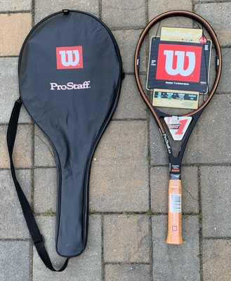 Wilson Pro Staff 6.0 85 Midsize Tennis Racket 4 1/2 CHIAO TA