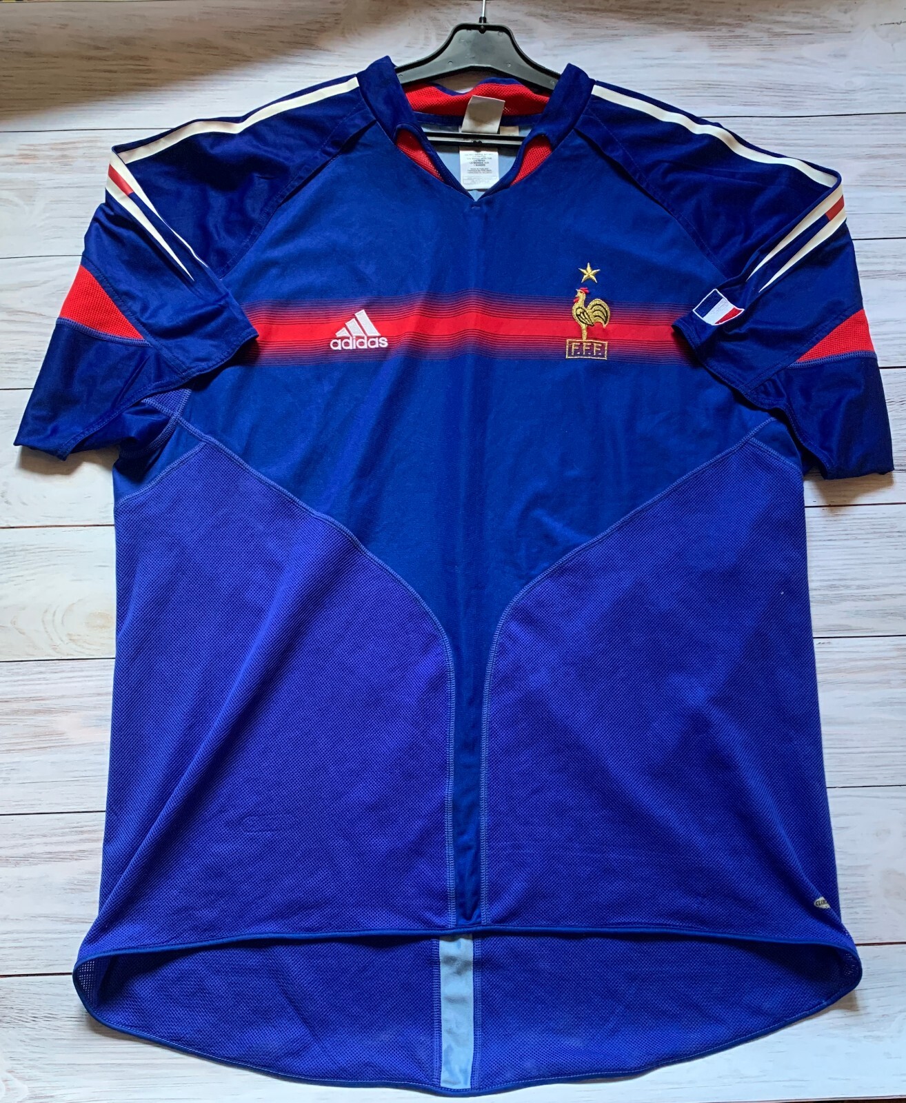 トップス 70s French adidas football shirt トップス 70s French adidas football shirt 2002-04 France