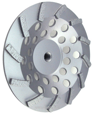 7'' Pro.Turbo 12Seg Diamond Cup Wheel Concrete Stone Masonry Grinding 5/8-11-BEST