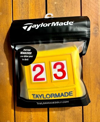 TaylorMade 2023 British Open Limited Edition Mallet Spider Putter Headcover